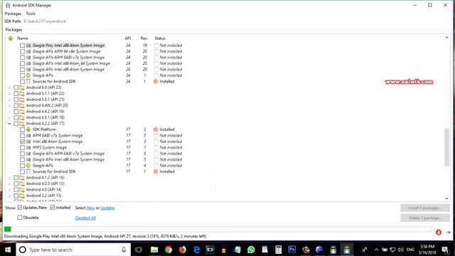 No system images installed for this target CPU / ABI | Android Studio смотреть онлайн