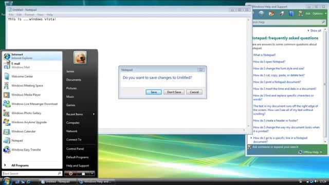 Windows Vista in Virtual Box! смотреть онлайн