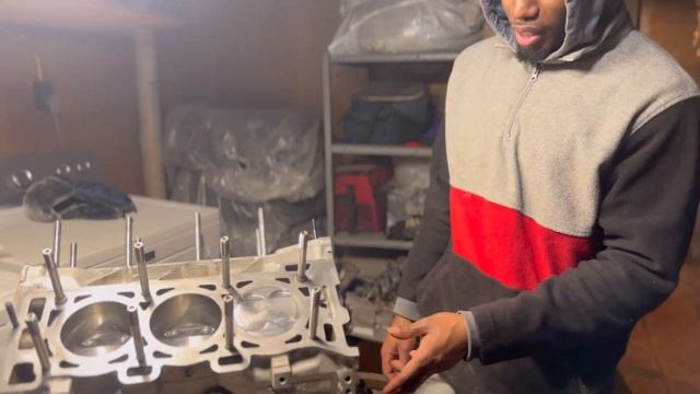 BUILDING OUR MOTOR! SAAB 9-3 B284R UPGRADED FORGED PISTONS AND RODS смотреть онлайн