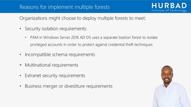 MCSA Exam 70-742 - Advanced AD DS deployments смотреть онлайн
