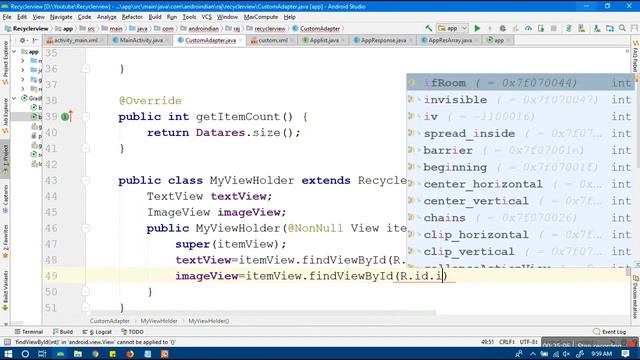 Recyclerview3 смотреть онлайн