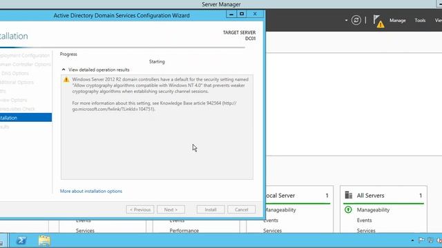 How to Create Domain in Windows Server 2012 R2 смотреть онлайн