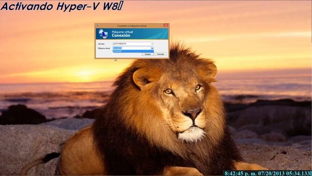 Activación: Hyper-V en Windows 8 смотреть онлайн