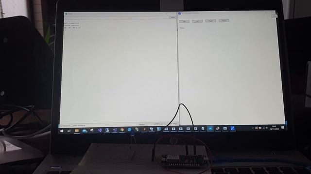 Flashing LED through WIFI communication from windows app to NodeMCU ESP8266 смотреть онлайн