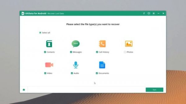 How to recover deleted Photos on android 2021? UltData for Android!