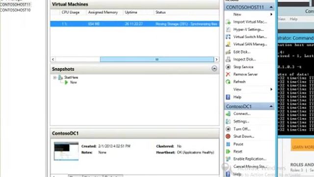What's New in Windows Server 2012, Episode 18 Hyper V Part 3 Live STORAGE Migration смотреть онлайн
