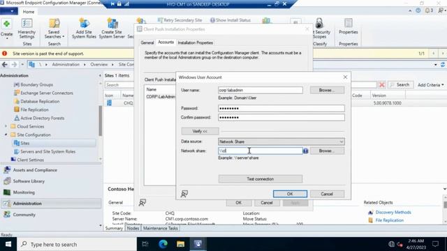 SCCM CLIENT PUSH PREREQ | BEST SCCM Tutorial смотреть онлайн