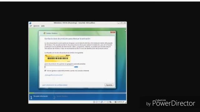 Windows Vista en VirtualBox смотреть онлайн