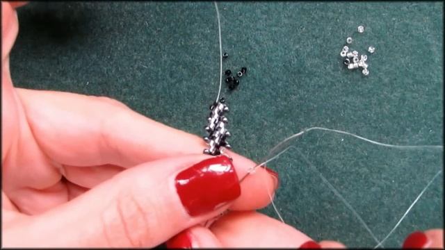 Russian leaf with delica beads earrings video version beading tutorial смотреть онлайн