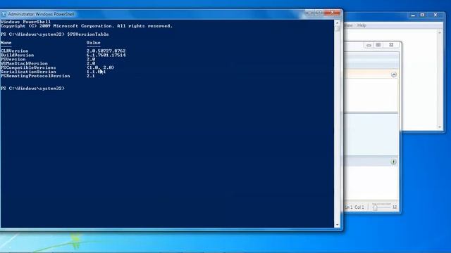 Getting the version of PowerShell on your Operating System смотреть онлайн