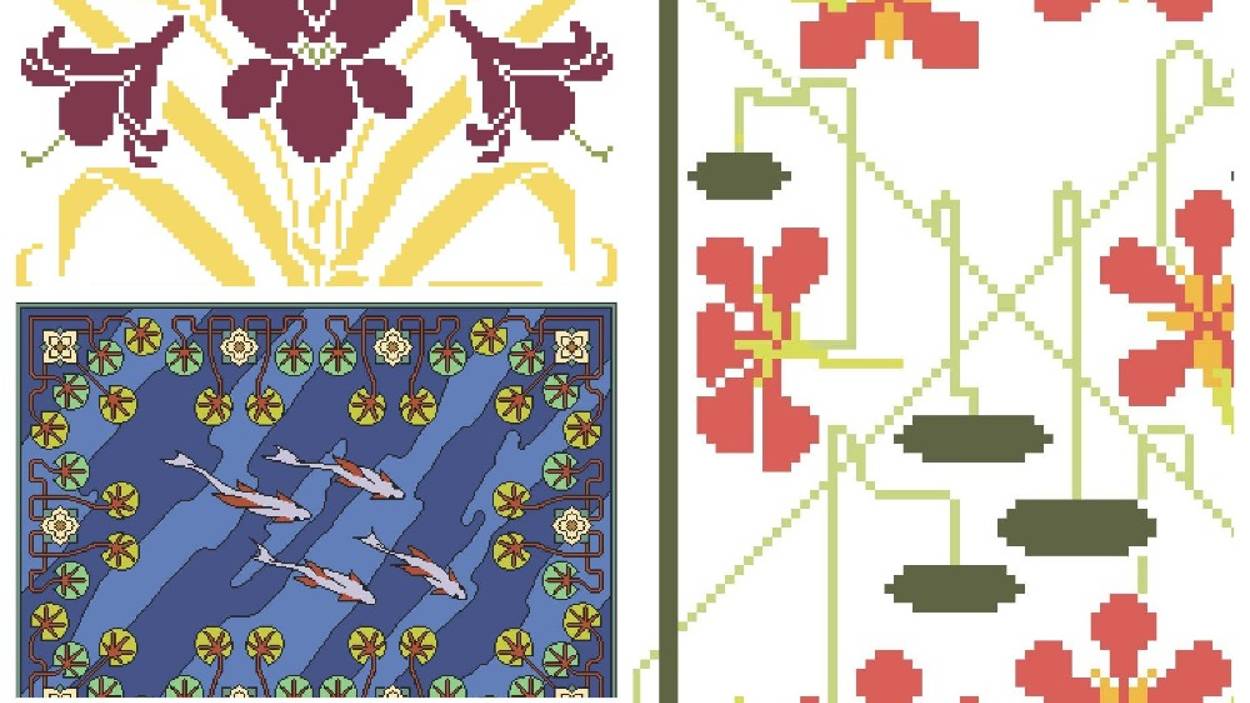 СТАРИННЫЕ СХЕМЫ. Рукоделие, вышивка. Подборка №84. смотреть онлайн