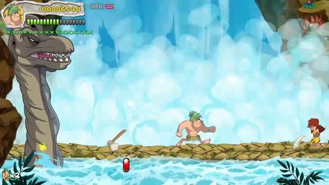 New Joe & Mac Caveman Ninja All Bosses Nintendo Switch смотреть онлайн