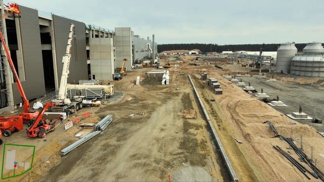 #83 Tesla Giga Berlin • 2021-09-25 • Gigafactory 4K смотреть онлайн