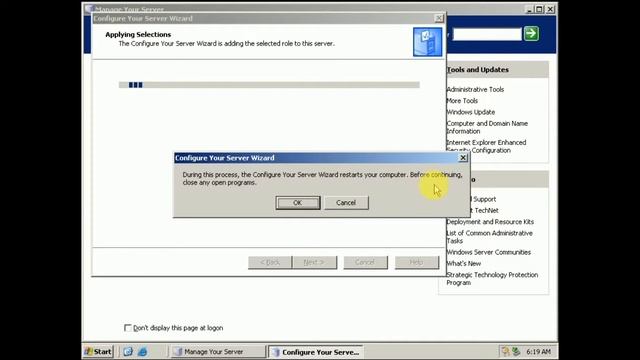 How to configure server in windows server 2003 смотреть онлайн