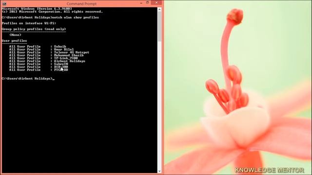 Show Wi-Fi Password CMD | Windows 7/8/10 смотреть онлайн