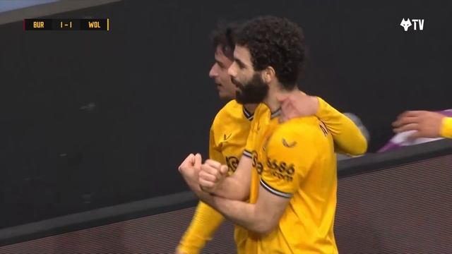 Rayan Ait-Nouri nets again! | Burnley 1-1 Wolves | Highlights смотреть онлайн