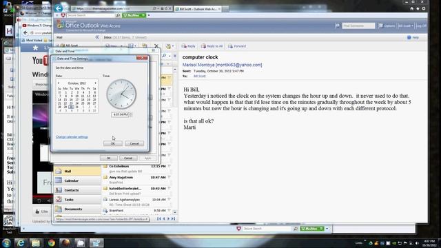 Turn off Internet time sync and Daylight Savings in Windows 7 смотреть онлайн