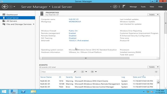 How to install Windows Server 2012 R2 Domain Controller Step By Step guide смотреть онлайн