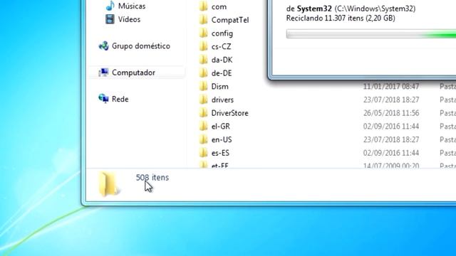 Deletando o system32 ( Windows 7 ) смотреть онлайн