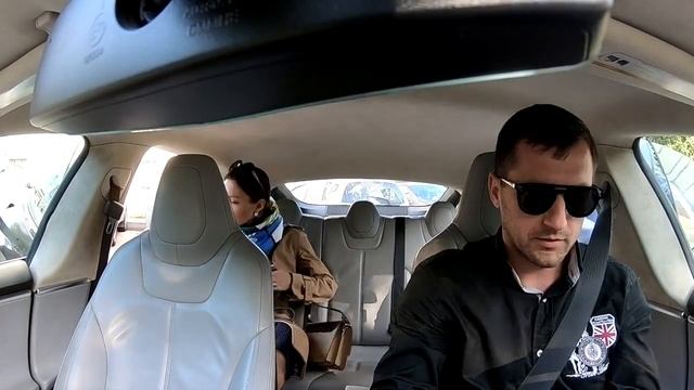 Tesla в такси #tesla #taxi #teslataxi