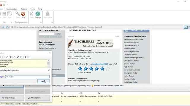 How to extract data from trockenbau-portal website using Webharvy смотреть онлайн