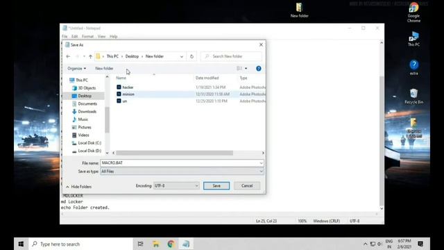 How to lock a folder in pc/laptop Win 7/8.1/10 without any software.....|| MTOT || RAJA смотреть онлайн