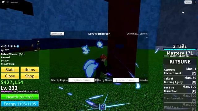 Noob To PRO With KITSUNE in Blox Fruits смотреть онлайн