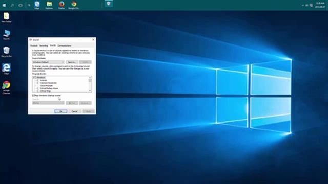 WIndows 10 - Play the Windows Sound at Startup смотреть онлайн