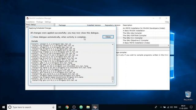 Installing MinGW for C and C++ смотреть онлайн