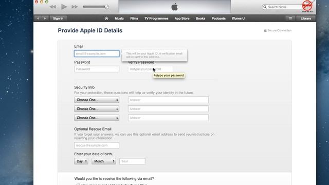 Creating an iTunes Account Without a Debit or Credit Card смотреть онлайн