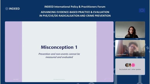 INDEED - Evidence-Based Evaluation: A Key Step Forward for P/CVE Policy & Practice смотреть онлайн