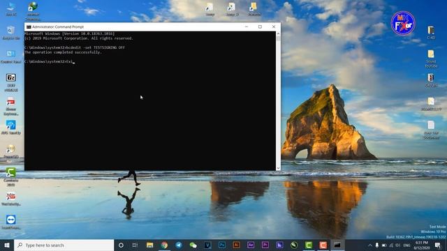how to fix window Test moode on window 10 pro build 18362- 2020 смотреть онлайн