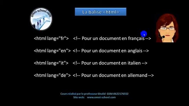 cours complet HTML5 CSS3 (structure d'un document HTML) смотреть онлайн