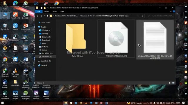 Como fazer boot Windows 10 na flash usando Rufus смотреть онлайн