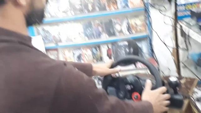 Logitech Driving Force GT Racing Wheel review for PC | Games Collection Pak смотреть онлайн