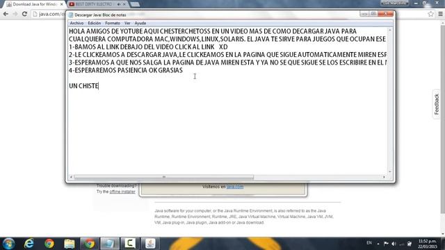 Como Descargar Java Para Windows,Mac,Solaris,etc 64y32 bist 23/03/2015 смотреть онлайн