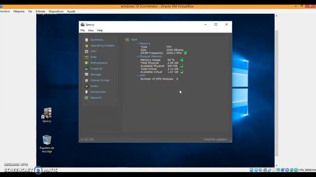 Speccy virtual box windows 10 смотреть онлайн