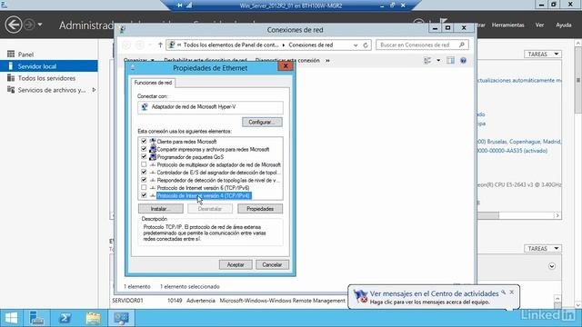 7 - Configuración básica de Windows Server 2012 R2 смотреть онлайн