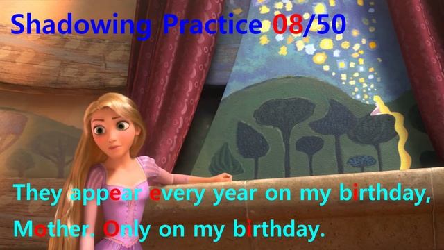 [English Shadowing] Tangled #106 - They appear every year on my birthday, Mother. смотреть онлайн