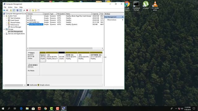 How To Remove/Hide SYSTEM RESERVED Partition From Windows 7/8/10 смотреть онлайн