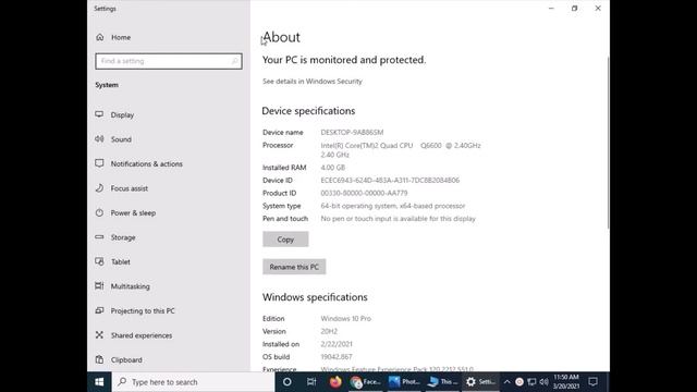 how to check pc information in window 10 смотреть онлайн