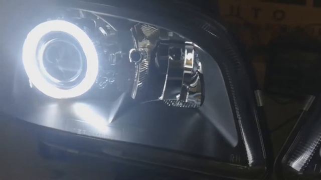 Seat Ibiza 6K2 Angel Eye Projector Headlight Retrofit смотреть онлайн
