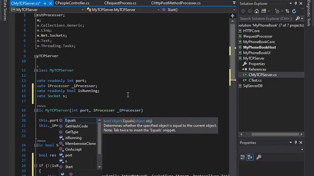 PhoneNoteBook Basic HTTP Protocol Host With Windows Form Client UI 1 52 смотреть онлайн