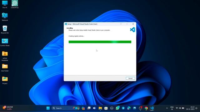 How to download and install VScode editor in windows 11 Telugu смотреть онлайн