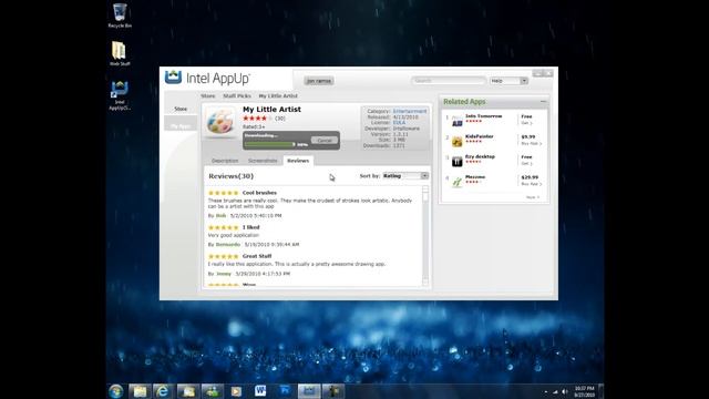 Intel AppUp showcase смотреть онлайн