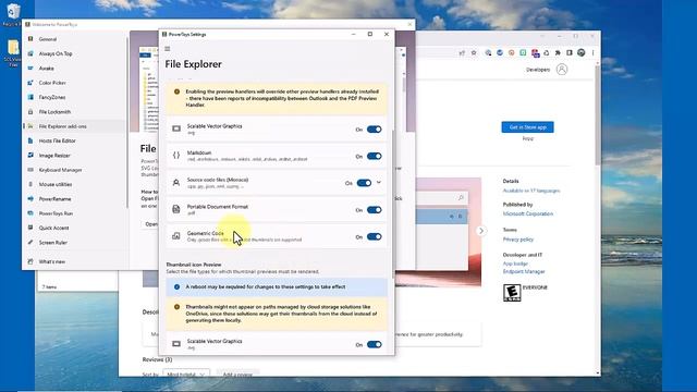 How to Preview SVG Files in Windows File Explorer using Microsoft PowerToys смотреть онлайн