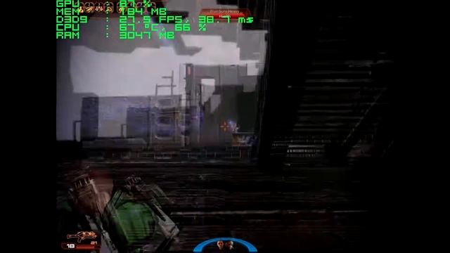 Mass Effect 2 on HD 4400 - 3 Resolutions Tested смотреть онлайн