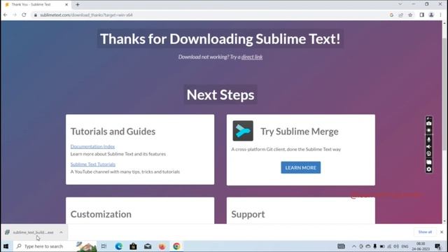 How to download Sublime Text for Windows 10 & 11 FREE | 2023 Update | Learnwithutkarsha смотреть онлайн