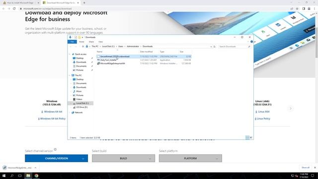 How to install Microsoft Edge (Windows) смотреть онлайн