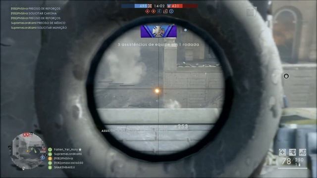 Battlefield 1 Ataque ao Salão de Baile (Dominando o Telhado) смотреть онлайн